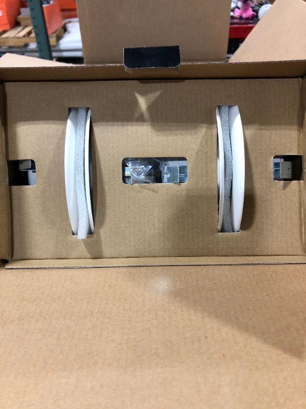 Photo 2 of 4 BOXES EcoSmart 4 in. White Integrated LED Recessed Trim DL 3 PACK 
