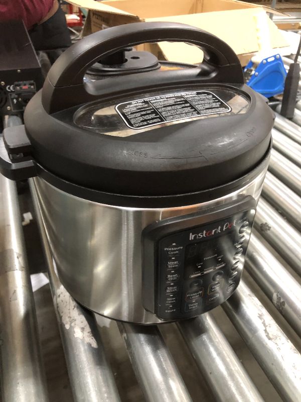 Photo 2 of Instant Pot Duo Gourmet 6 Quart Multi-Use Pressure Cooker - missing inside plate