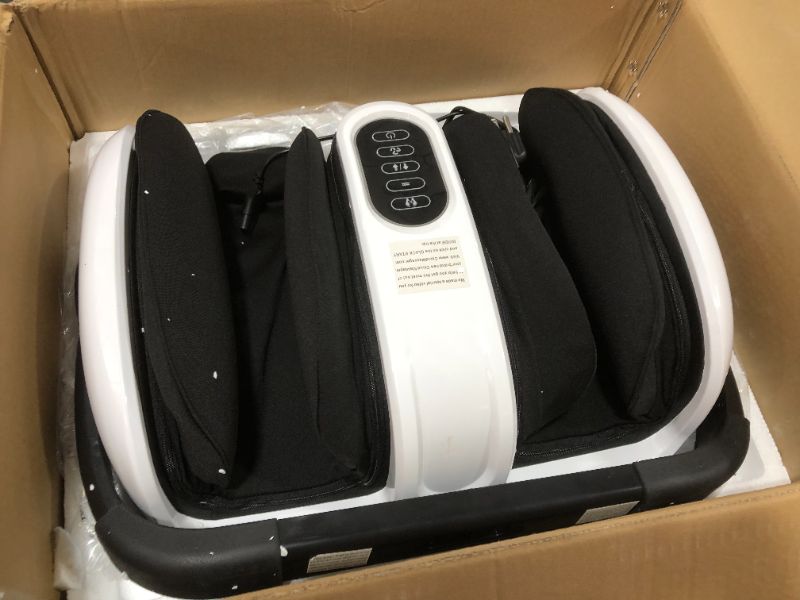 Photo 2 of Cloud Massage Shiatsu Foot Massager Machine - Increases Blood Flow Circulation, Deep Kneading, with Heat Therapy -Deep Tissue, Plantar Fasciitis, Diabetics, Neuropathy - Mother's Day Gifts
