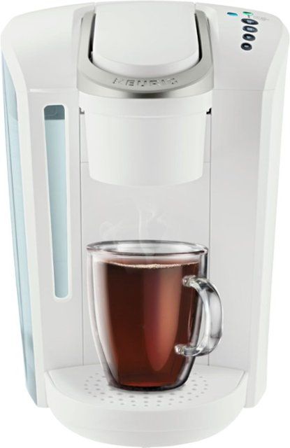 Photo 1 of Keurig - K-Select Single-Serve K-Cup Pod Coffee Maker - Matte White