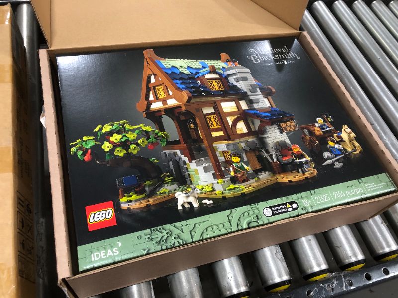 Photo 2 of BRAND NEW LEGO Ideas Medieval Blacksmith 21325 Building Kit; Impressive Build-and-Display Model for Adults, New 2021 (2,164 Pieces)
