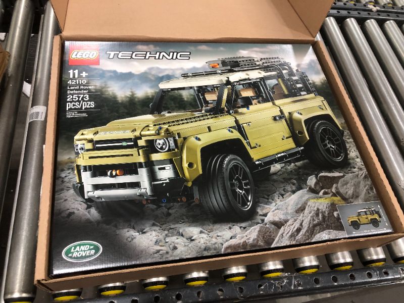 Photo 2 of BRAND NEW LEGO Technic Land Rover Defender 42110 Building Kit (2573 Pieces)
