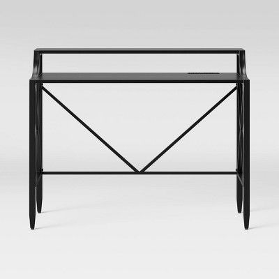 Photo 1 of Fairmont Metal Desk Black