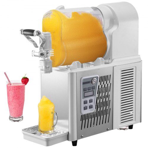 Photo 1 of Slushy Machine, Daiquiri Machine Commercial 3L Frozen Drink Slush Machine, White