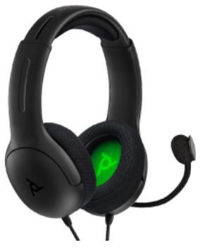 Photo 1 of PDP Gaming LVL40 Wired Stereo Gaming Headset with Noise Cancelling Microphone: Black - Xbox Series X
