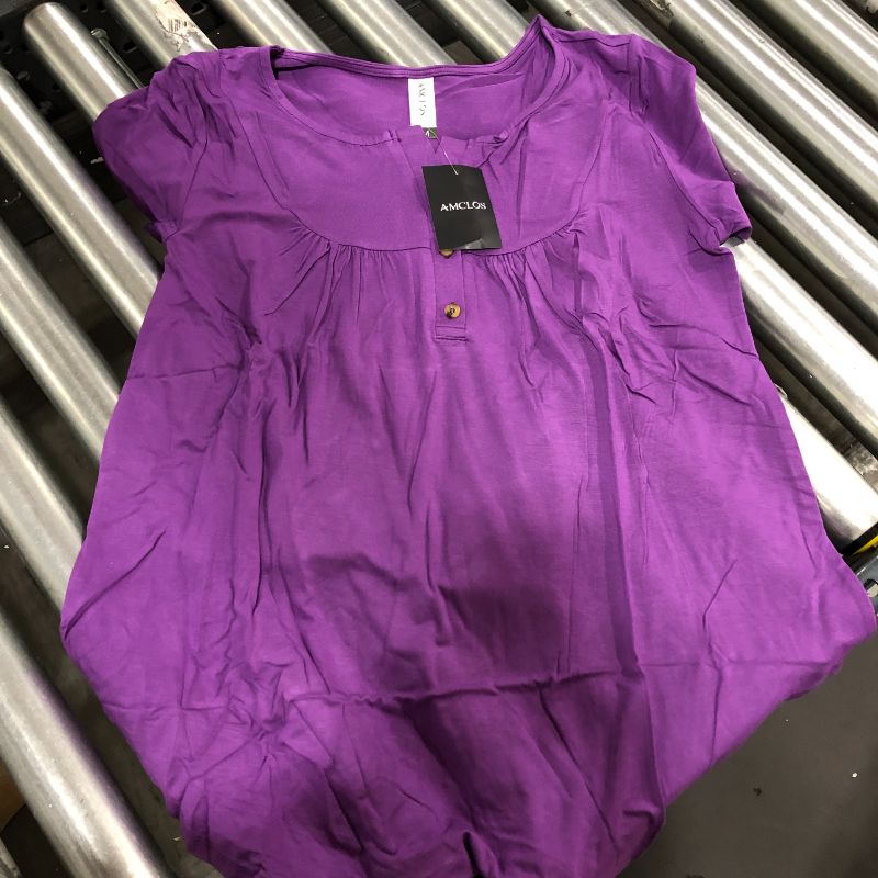 Photo 1 of Women's Purple Blouse Med 