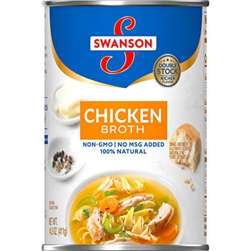 Photo 1 of 24 PACKS : Swanson Chicken Broth Canned 14.5 Oz - BEST BY 05/15/2022
