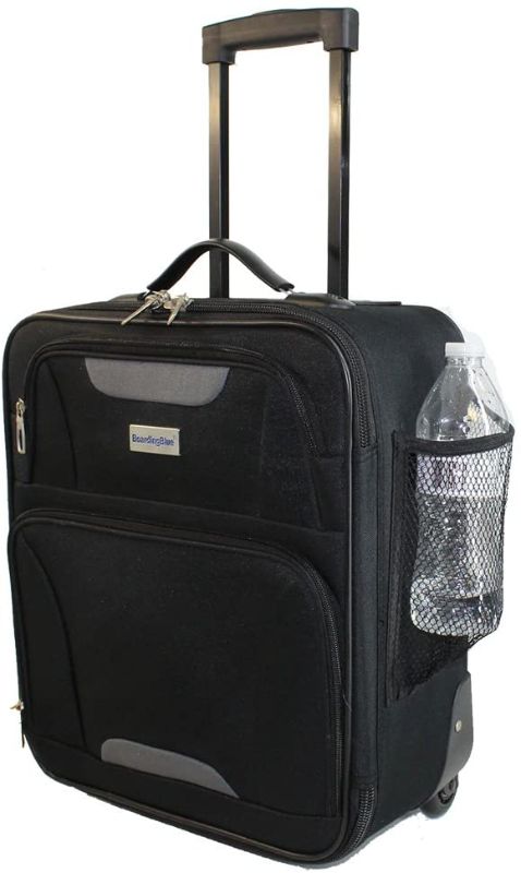 Photo 1 of Airlines Personal Item Under Seat Basic Luggage 16.5" (Black)
