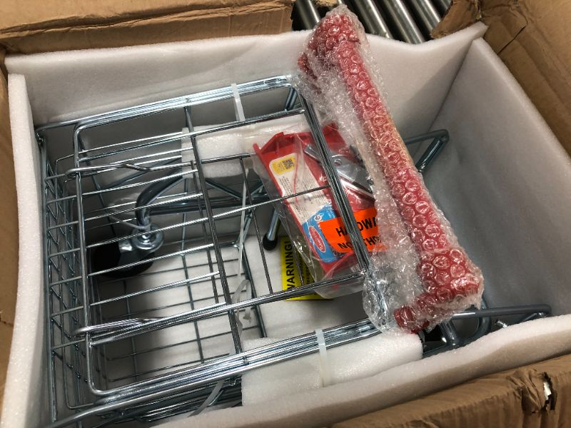 Photo 2 of Melissa & Doug Toy Shopping Cart With Sturdy Metal Frame