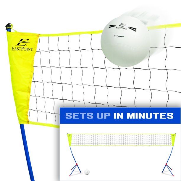 Photo 1 of EastPoint Sports Volleyball Set (Net, Ball & Bag)
