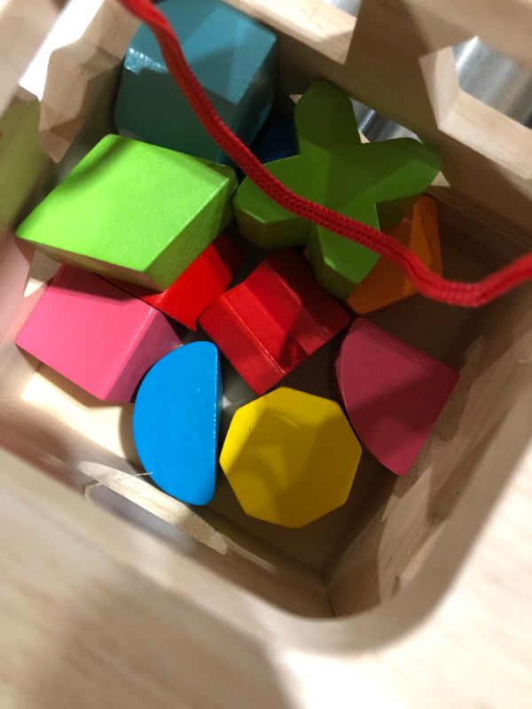 Photo 2 of Shape Sorting Cube - Classic Wooden Toy