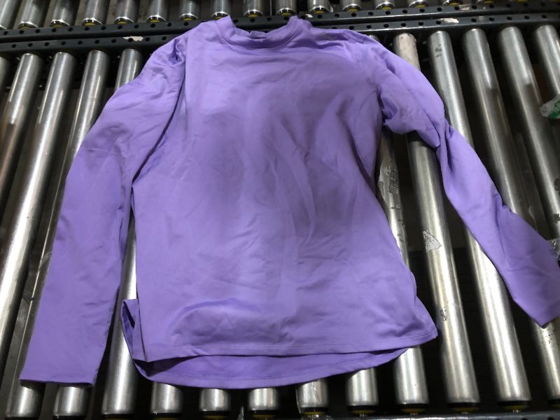 Photo 1 of baleaf lavender long sleeve shirt--- size xxxl