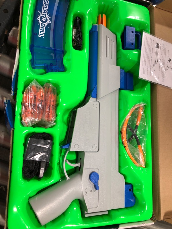 Photo 2 of SPLATRBALL SRB400-SUB Gel Ball Water Bead Blaster Gun Kit. Splat R Ball Everything with The Electric Water Ball Blaster able to Shoot up to 200fps! Splatter Ball Gun
