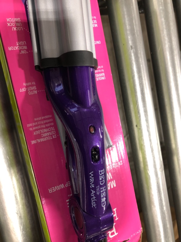 Photo 2 of Bed Head Wave Artist Deep Waver | Combat Frizz and Add Massive Shine for Beachy Waves, (Purple)
