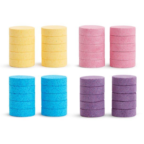 Photo 1 of Munchkin Color Buddies™ Moisturizing Bath Bomb Bath Toy Refills, Includes Vitamin E and Shea Butter, Non-Toxic, 40 Pack
