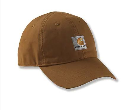 Photo 1 of Carhartt Cotton Signature Canvas Cap | Brown Infant
