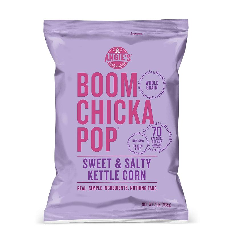 Photo 1 of Angie's Kettle Corn Boom Chicka Pop Sweet and Salty Popcorn - Case of 11 - 7 oz. BB: Sep 22nd 2022
