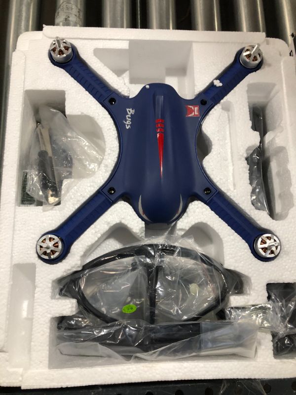Photo 3 of DROCON Bugs 3 Powerful Brushless Motor Quadcopter High Speed Flying Gopro Drone for Adults and Hobbyists, Blue
