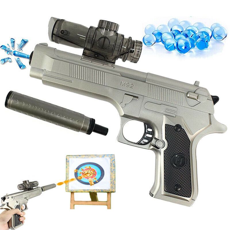 Photo 1 of JM M92 Electric Gel Blaster Toy Gun Eco-Friendly Water Ammo Rifle Adult Size US
