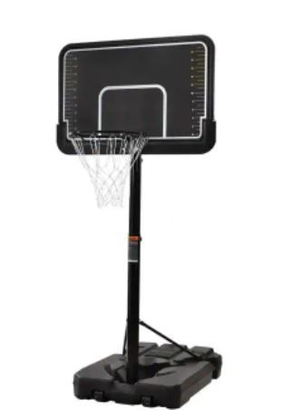 Photo 1 of 6.6 ft. to 10 ft. Outdoor Portable Height Adjustment Basketball Hoop and Goal with Vertical Jump Measurement
