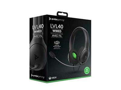 Photo 1 of PDP LVL40 Wired Stereo Gaming Headset for Xbox One - Black GA
