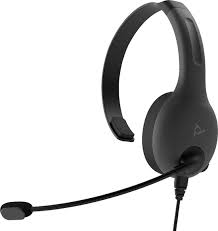 Photo 1 of PDP - LVL30 Wired Mono Gaming Headset for Xbox One - Gray
