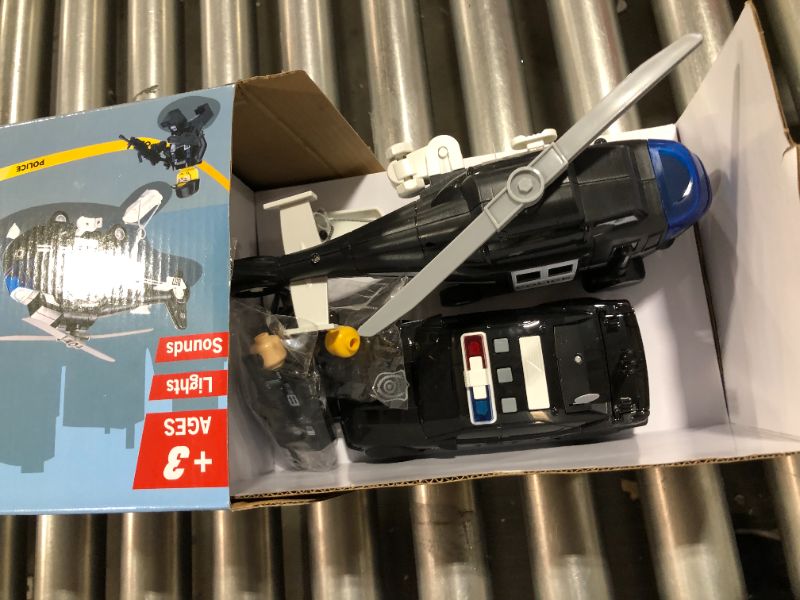 Photo 1 of Friction Powered Emergency Police Rescue Vehicles Toy Set
