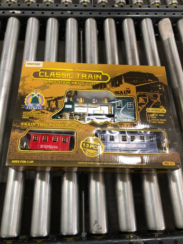 Photo 2 of New Classic Train Simulation Headlight Train Tracks Over 340cm Great Gift