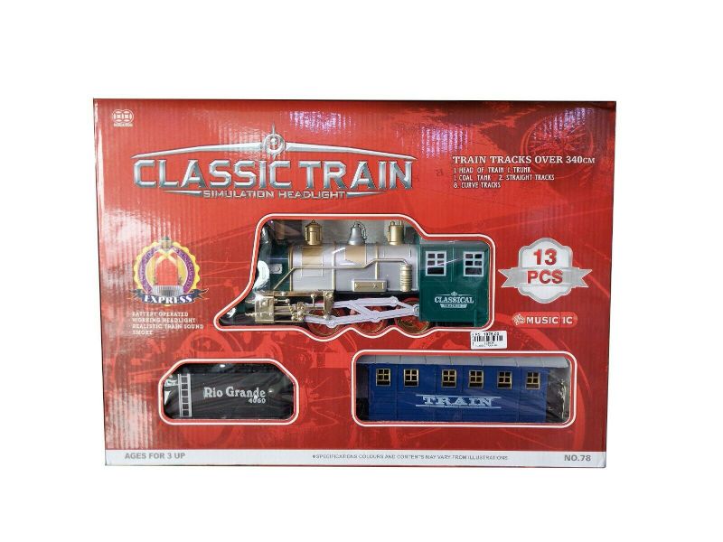 Photo 1 of New Classic Train Simulation Headlight Train Tracks Over 340cm Great Gift