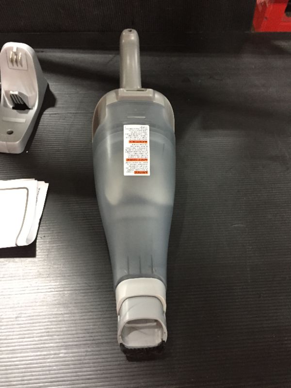 Photo 2 of BLACK+DECKER dustbuster QuickClean Cordless Handheld Vacuum, White (HNVC215B10)
