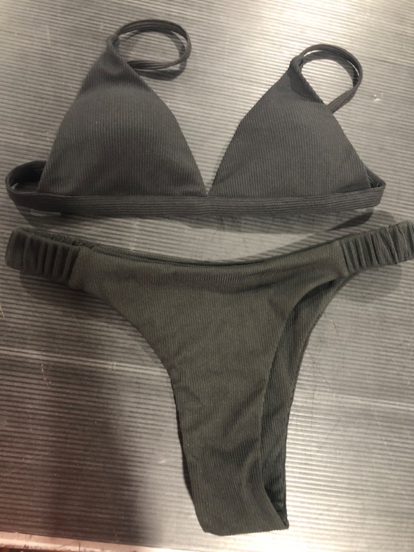 Photo 2 of ZAFUL Women's black bikini 2 piece medium
