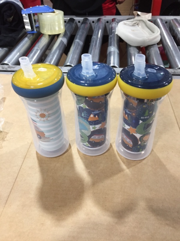 Photo 1 of 3 Pack Kids Sippy Cups 