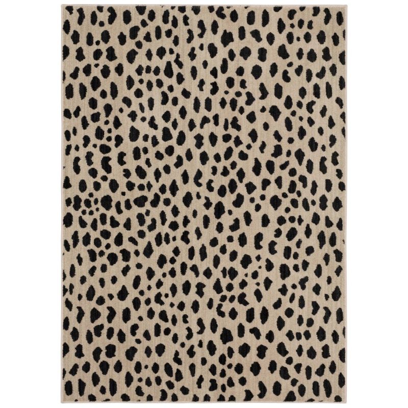 Photo 1 of 7'x10' Daffodil Leopard Print Woven Rug - Opalhouse™
