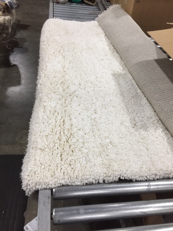 Photo 1 of 5'1"x6'9" Solid Eyelash Woven Shag Rug - Project 62™
