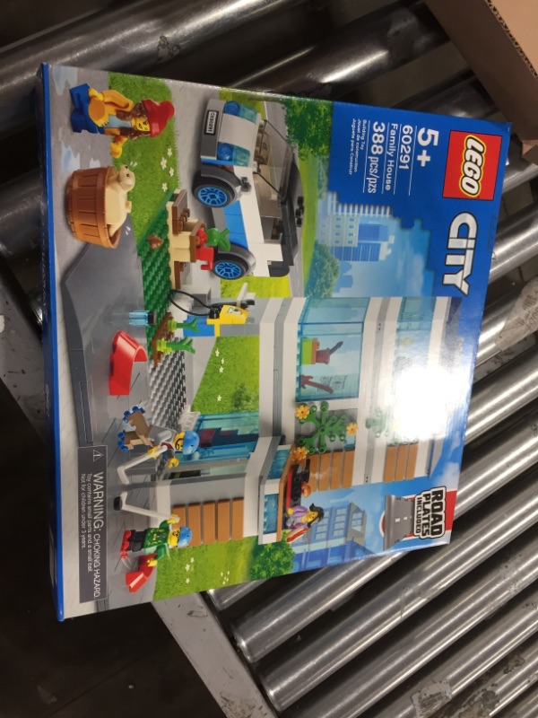 Photo 2 of LEGO City Family House 60291 Building Kit; Toy for Kids, New 2021 (388 Pieces) FACTORY SEALED 