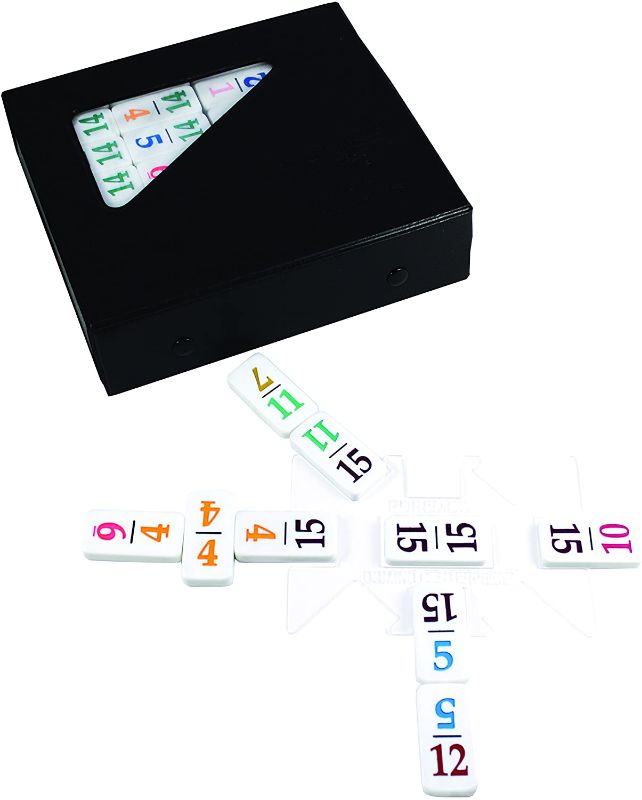 Photo 1 of Number Dominoes Premium Double 15 Set
