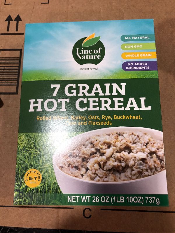 Photo 1 of 7 grain hot cereal pack of 6 exp  5/4/22