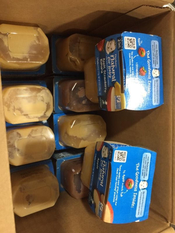 Photo 1 of Gerber 2nd Foods Fruit & Veggie Favorites Variety Pack exp 06/30/2022-07/31/2022 ONLY 10 
