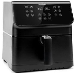 Photo 1 of COSORI Premium 5.8-Quart Air Fryer, Large XL, 1700-Watts, LED Digital Tilt One-Touch Screen, Black
