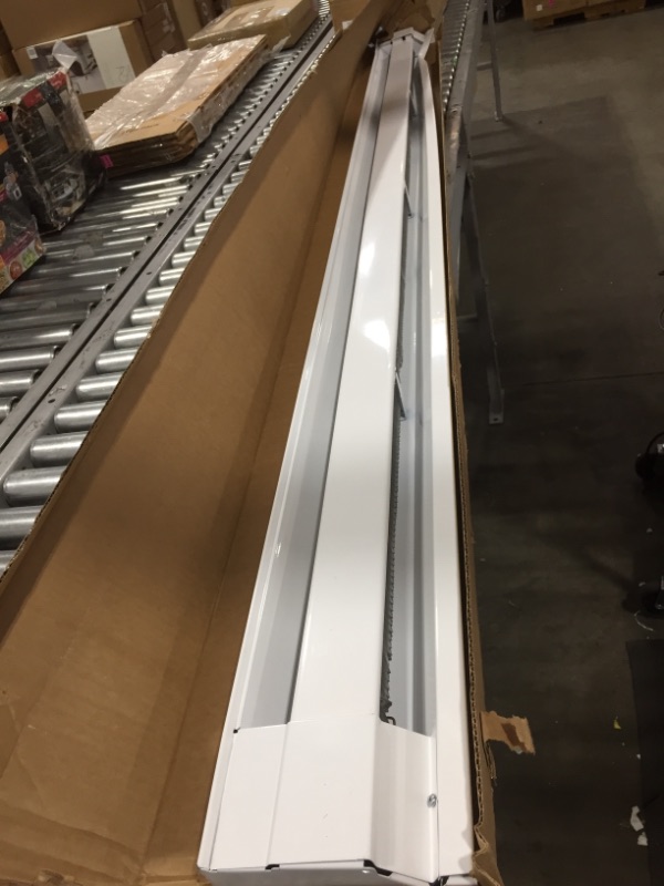 Photo 2 of Cadet F Series 96 in. Electric Baseboard Heater (Model: 8F2025W, Part: 09960 ), 240/208 Volt, 2500/2000/1875/1500 Watt, White
