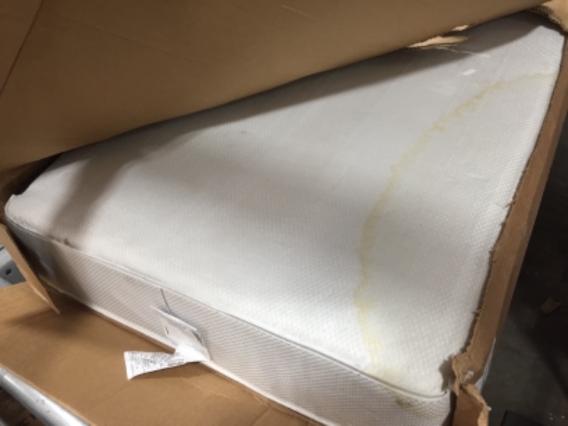 Photo 1 of Sealy Baby Cotton Cozy Rest 2-Stage Dual Firmness Waterproof Standard Toddler & Baby Crib Mattress - 204 Premium Coils, 51.7” x 27.3"
