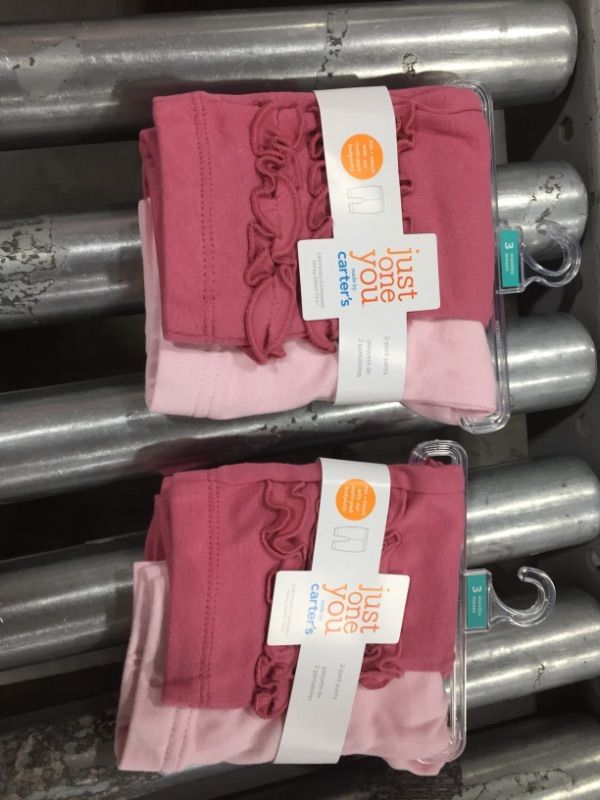 Photo 1 of Child Of Mine by Carter's Baby Girls Pink Pant, 2-Pack, Sizes 3 Months  set of 2