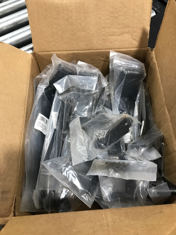 Photo 3 of 9 pack Renovators Supply Manufacturing Black Offset Strap Lift Off Pintle Hinge 11 3/4" Large Cast Iron Offset Pin Hinges For Shutters, Exterior Window, Doors or Gates Pintle Hinges with Hardware
