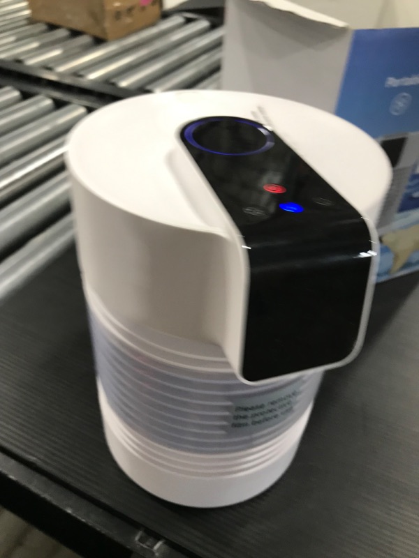 Photo 1 of Mini Portable Air Conditioner, 9" Personal Air Cooler & Humidifier, 360° Rotation & 3 Speeds, USB Rechargeable Portable Air Cooler , 4000mAh Battery Operated, Evaporative Air Cooler for Room/Travel