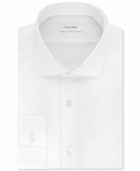 Photo 1 of Calvin Klein Men's STEEL Slim-Fit Non-Iron Stretch Performance Dress Shirt
