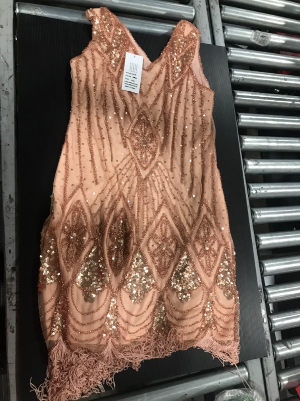 Photo 2 of 1920s Gatsby Cocktail Dress. Size XL