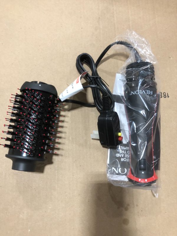 Photo 2 of REVLON One-Step Volumizer PLUS 2.0 Hair Dryer and Hot Air Brush, Black
