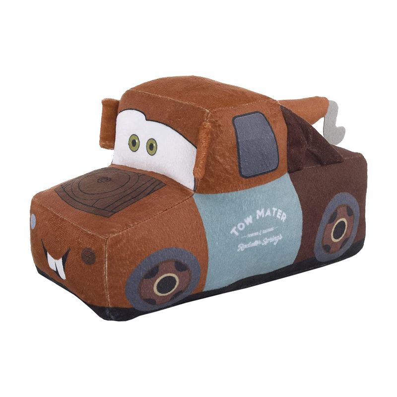 Photo 1 of Disney Cars Mater Brown 3D Plush Decorative Toddler Pillow with Embroidery
