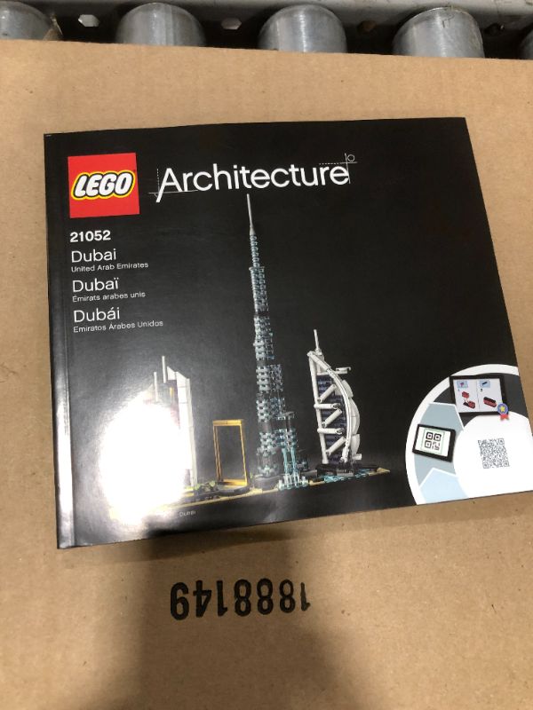 Photo 2 of LEGO Architecture Skylines: Dubai 21052 Building Kit, Collectible Architecture Building Set for Adults (740 Pieces)
