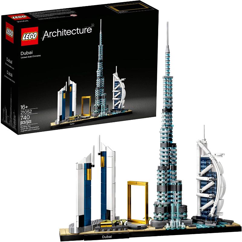 Photo 1 of LEGO Architecture Skylines: Dubai 21052 Building Kit, Collectible Architecture Building Set for Adults (740 Pieces)
